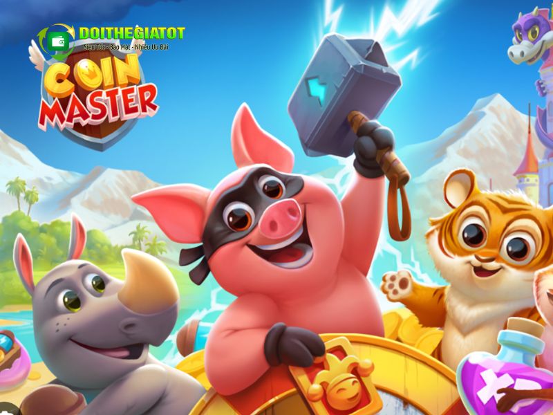 Coin Master là trò chơi chiến thuật hấp dẫn được nhiều người yêu thích