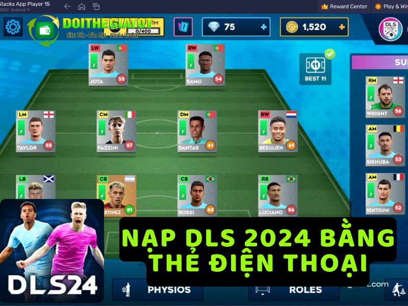 DLS 2024 là game quản lý bóng đá vô cùng hấp dẫn và có nhiều người chơi