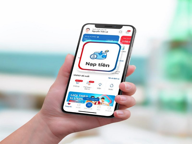 vnpay nạp tiền