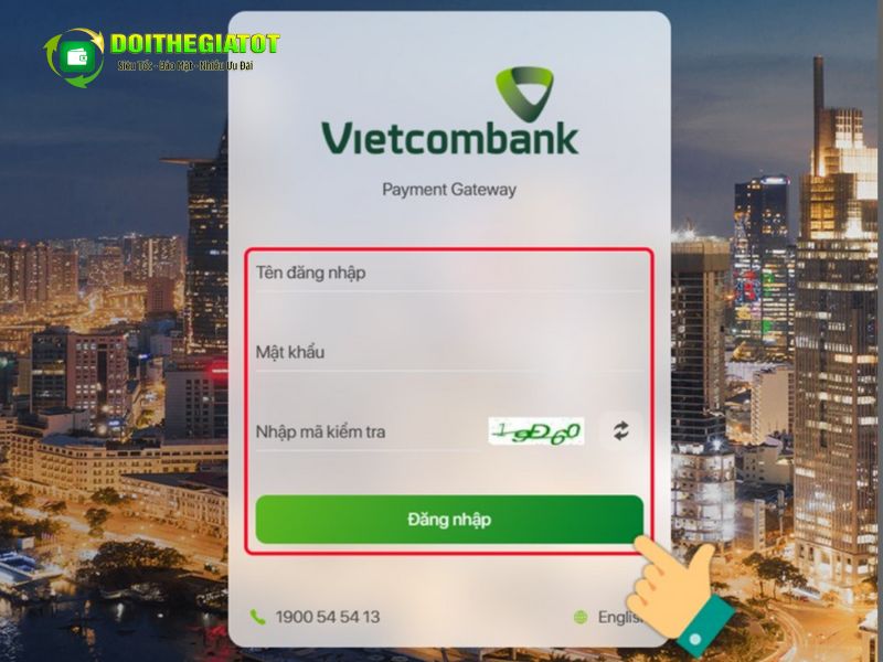 Vào ứng dụng Ngân hàng của bạn để thanh toán